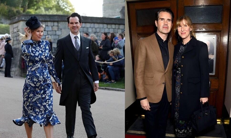 Karoline Copping with Husband Jimmy Carr
